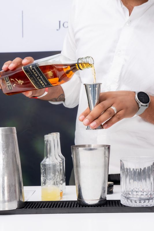 The Mixology Theatre bar during a session
